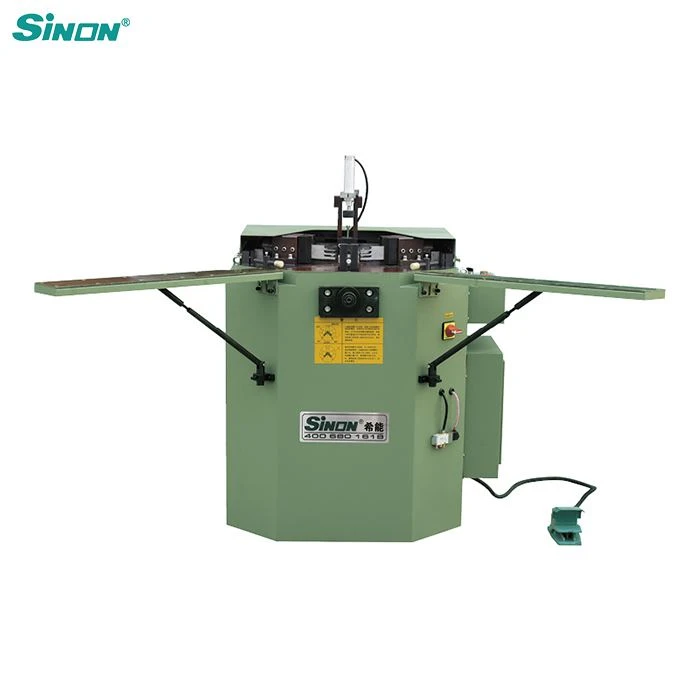 Machine de sertissage de fenêtre en aluminium